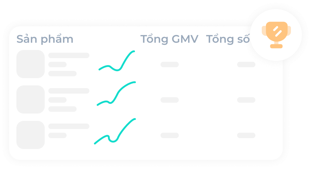 Explore historical sales data across over 50M TikTok products